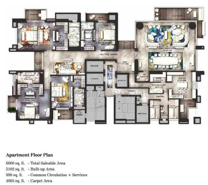 Curated visual reference: Ats Knightbridge 9891114113 4Bhk Penthouses At Sector 124 Noida Photo Inspiration